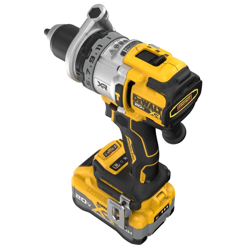 Dewalt DCD1007WW1 20V 1/2" MAX XR Brushless Cordless Hammer Drill Kit - Image 6