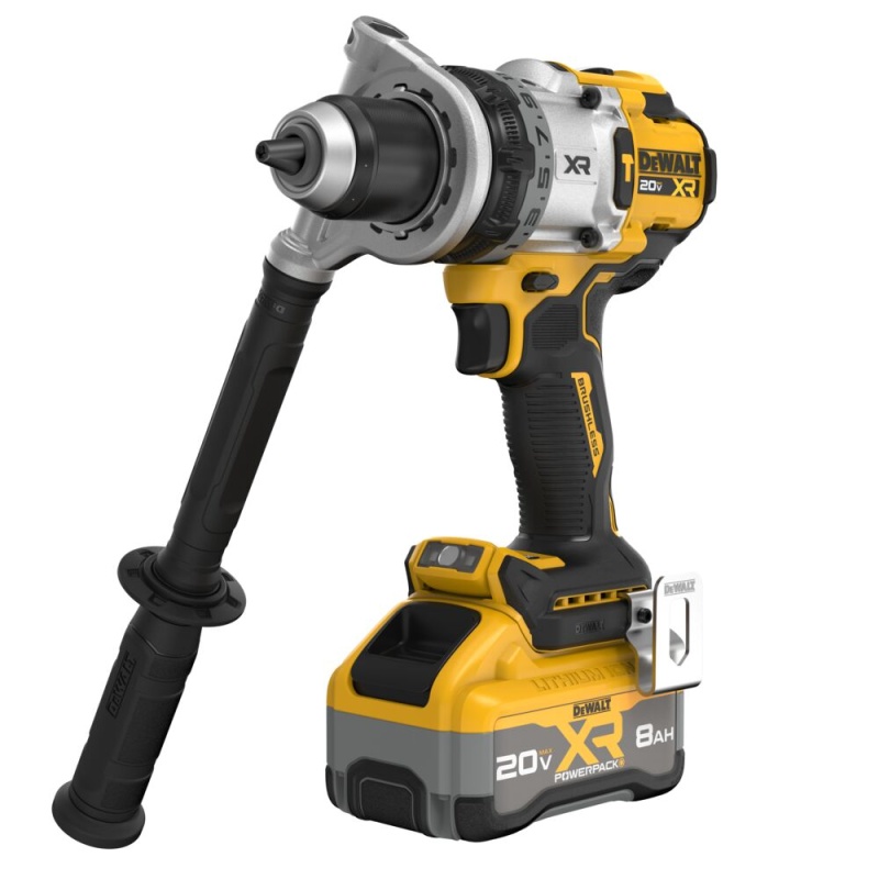 Dewalt DCD1007WW1 20V 1/2" MAX XR Brushless Cordless Hammer Drill Kit - Image 8