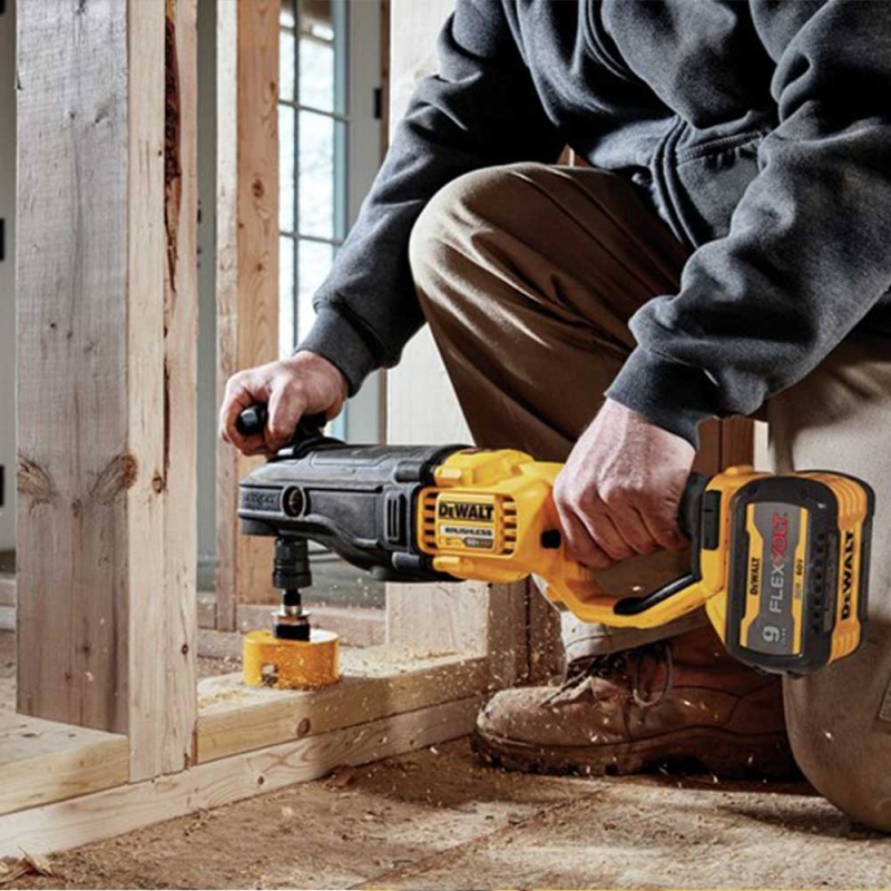 DeWALT DCD471B 60V MAX In Line Stud/Joist Drill w/ E-Clutch System - Bare Tool - Image 6