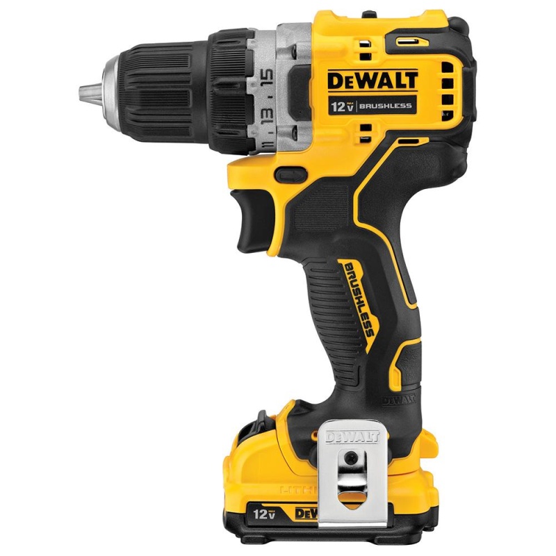 DeWALT DCD701F2 12V MAX XTREME Brushless 3/8 Inch Cordless Drill Driver Kit - Image 7