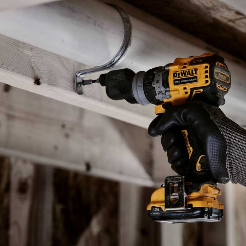 DeWALT DCD703F1 12V XTREME 5 in 1 Brushless Cordless Multi-Head Drill/Driver Kit - Image 9