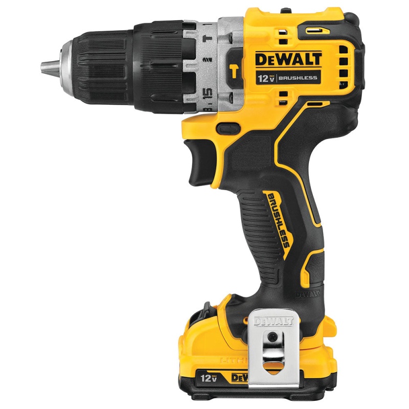 DeWALT DCD706F2 12V MAX 3/8" Brushless Cordless Hammer Drill Kit - Image 2