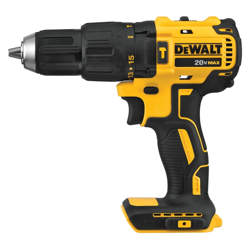 DeWALT DCD778C1 20V MAX Cordless Lithium-Ion Brushless Hammer Drill Kit - Image 2