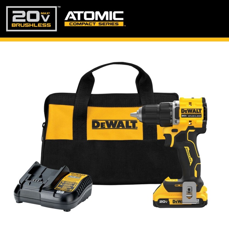 DeWALT DCD794D1 20V ATOMIC 1/2" MAX Brushless Cordless Drill/Driver Kit - Image 3