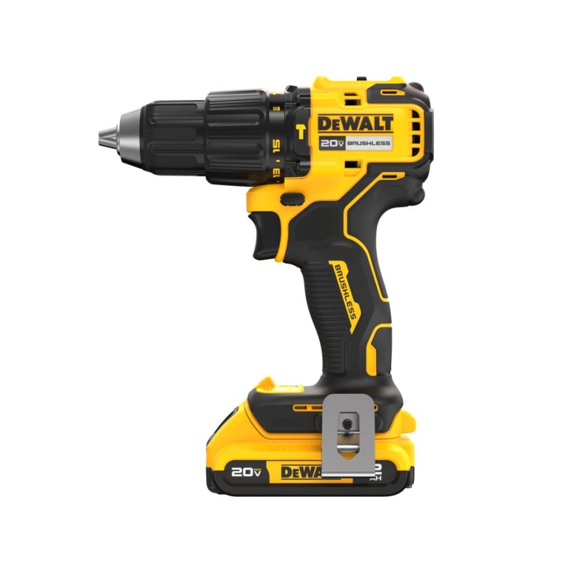 DeWALT DCD798D1 20V MAX 1/2" Brushless Cordless Li-Ion Hammer Drill Kit - Image 7