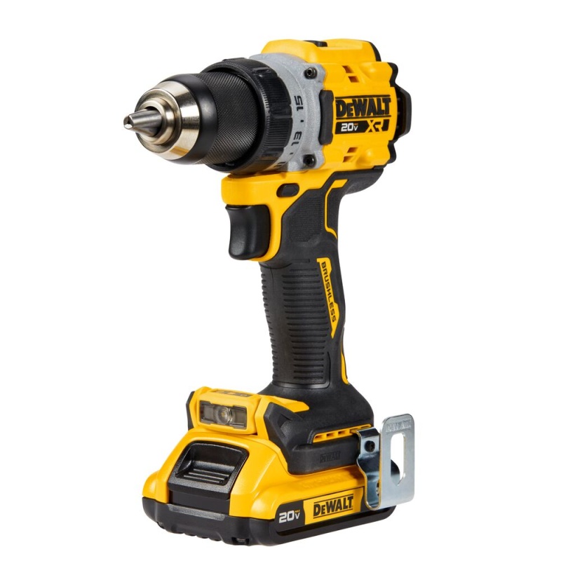 DeWALT DCD800D2 20V MAX XR 1/2" Brushless Cordless Compact Drill/Driver Kit - Image 2