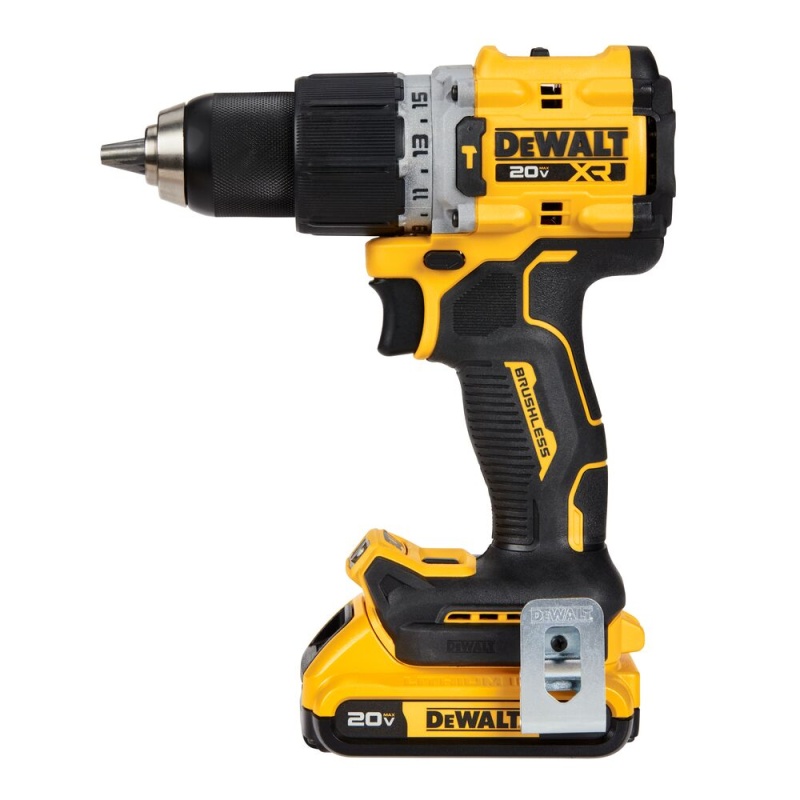 DeWALT DCD805D2 20V MAX XR 1/2" Brushless Cordless Hammer Drill/Driver Kit - Image 3