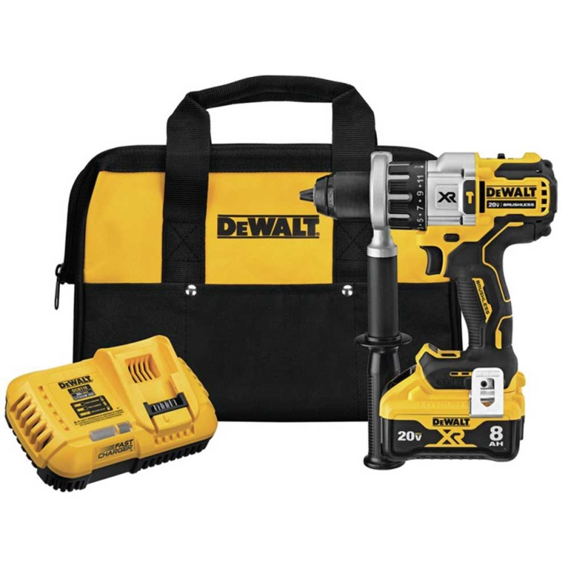 DeWALT DCD998W1 20V MAX XR Brushless Hammer Drill/Driver w/ Power Detect Kit