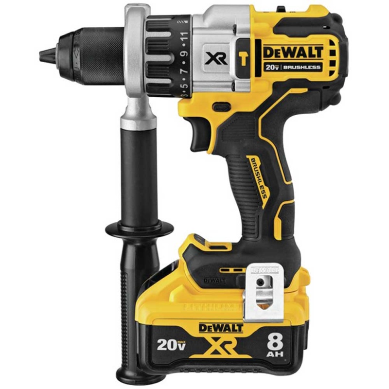 DeWALT DCD998W1 20V MAX XR Brushless Hammer Drill/Driver w/ Power Detect Kit - Image 2