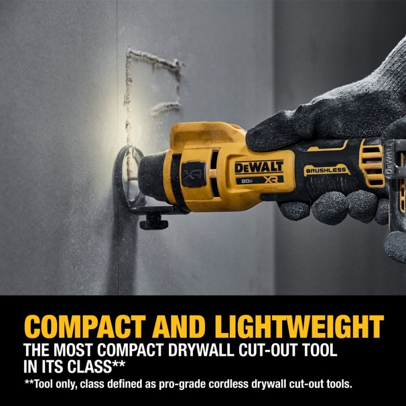 DeWALT DCE555B 20V MAX XR Brushless Drywall Cut Out Tool - Bare Tool - Image 5