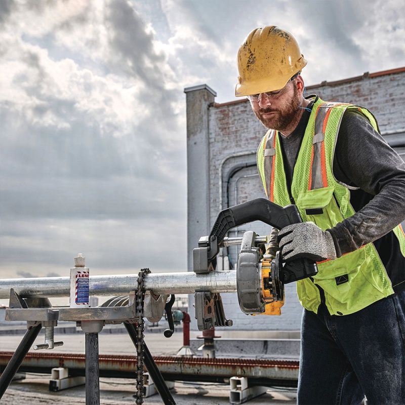 DeWALT DCE700X2K 60V MAX Lithium-Ion Cordless Pipe Threader Kit w/ Die Heads - Image 7