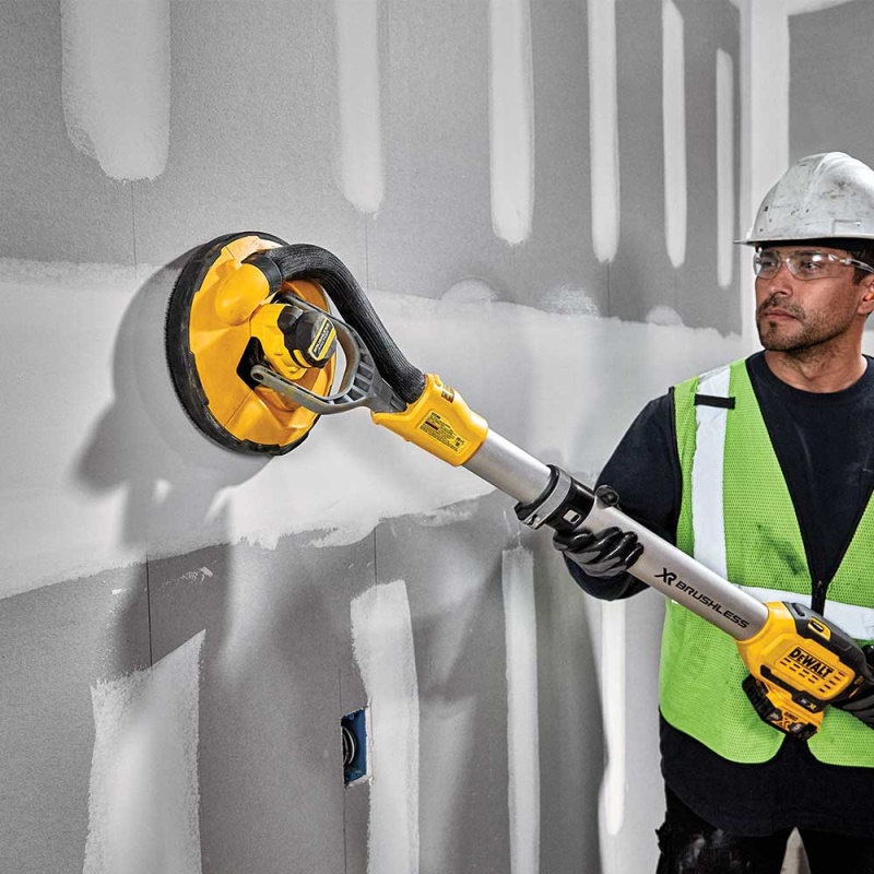 DeWALT DCE800P2 20V MAX 9" Cordless Brushless Durable Drywall Sander Kit - Image 9