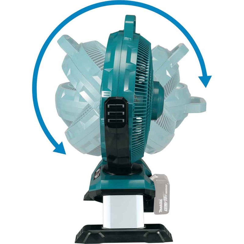 Makita DCF301Z 18V LXT 13" Lithium-Ion Cordless Three Speed Fan - Bare Tool - Image 8