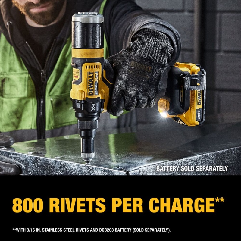 DeWALT DCF403B 20V MAX 3/16" Brushless Cordless Rivet Tool - Bare Tool - Image 3