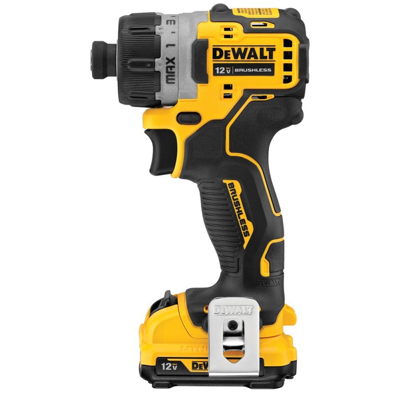 DeWALT DCF601F2 12V MAX XTREME Brushless 1/4 Inch Cordless Screwdriver Kit - Image 2