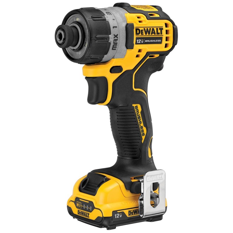 DeWALT DCF601F2 12V MAX XTREME Brushless 1/4 Inch Cordless Screwdriver Kit - Image 3