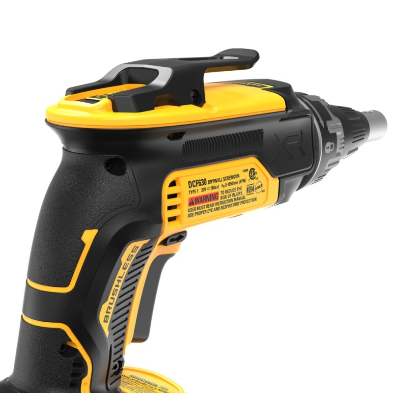 DeWALT DCF630E1 20V MAX XR Drywall Screwgun Kit w/ 1.7 Ah Battery and Charger - Image 7