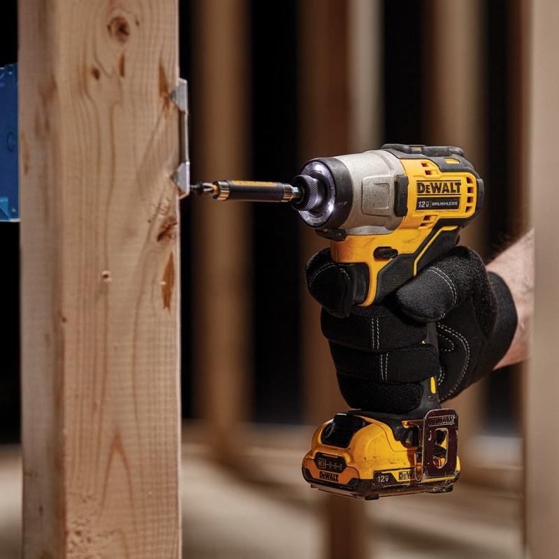 DeWALT DCF801B 12V MAX XTREME Brushless 1/4 Inch Impact Driver - Bare Tool - Image 5