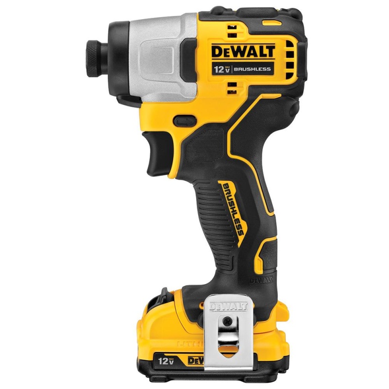 DeWALT DCF801F2 12V MAX XTREME Brushless 1/4 Inch Cordless Impact Driver Kit - Image 3