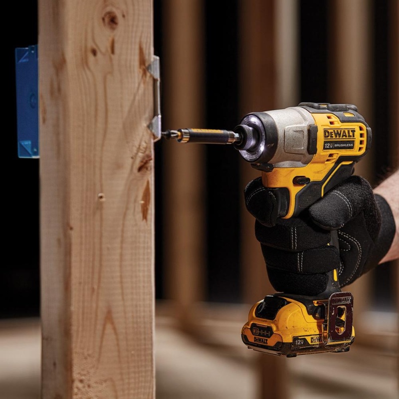 DeWALT DCF801F2 12V MAX XTREME Brushless 1/4 Inch Cordless Impact Driver Kit - Image 6