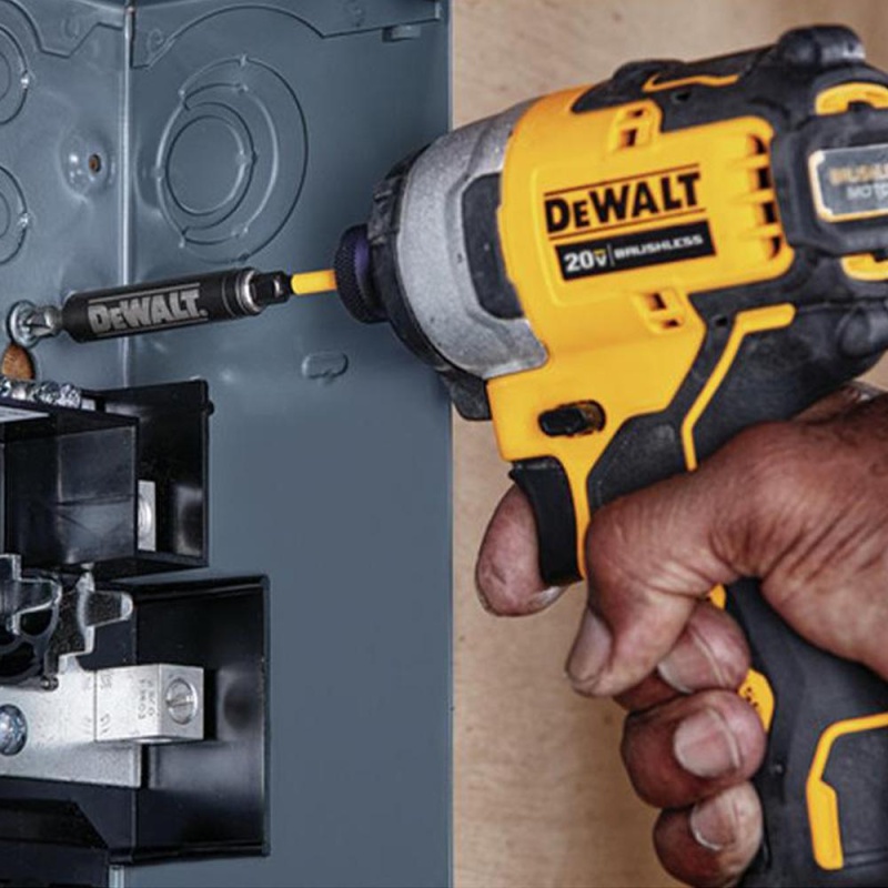 DeWALT DCF809C1 20V 1/4 Inch Brushless Cordless Atomic Impact Driver Kit - Image 7