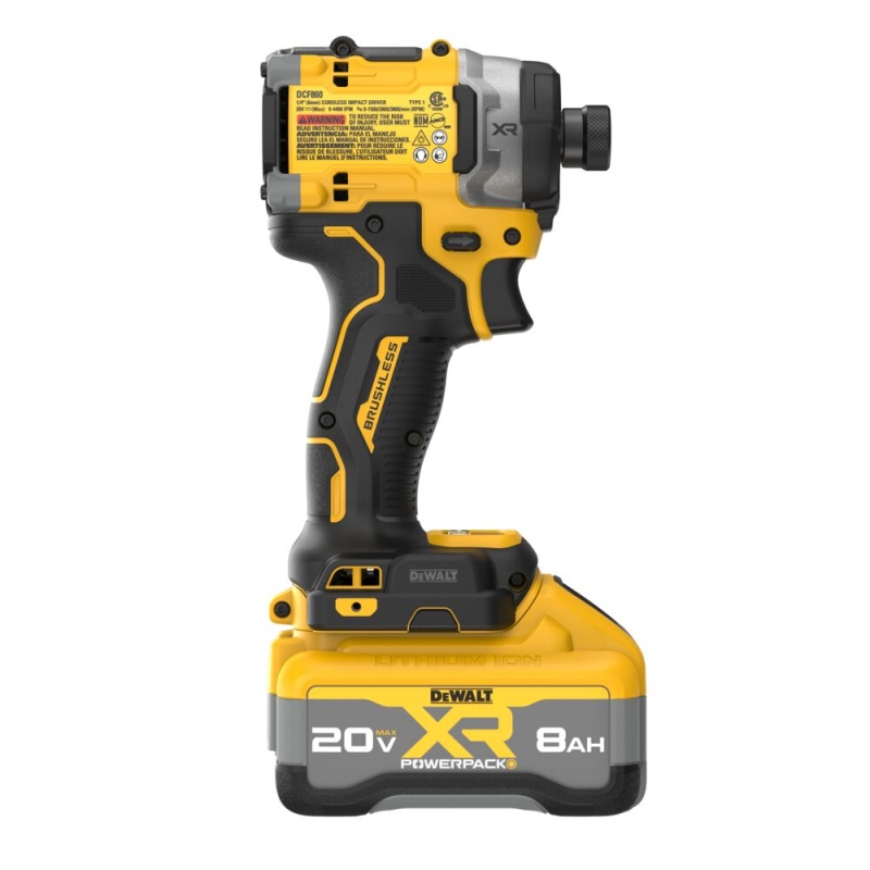 Dewalt DCF860WW1 20V 1/4" MAX XR 3-Speed High Torque Impact Driver? Kit - Image 5