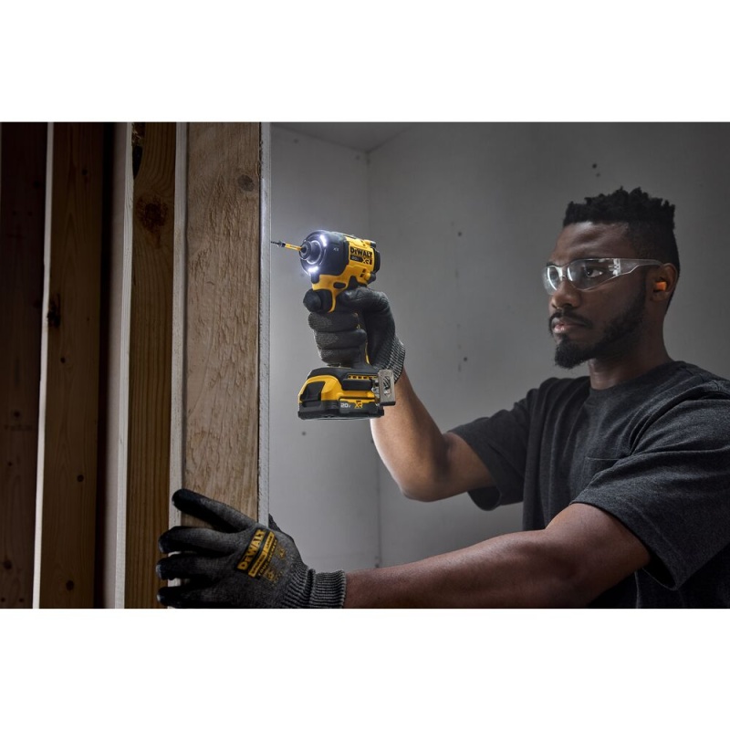 Dewalt DCF870E1 20V 1/4" MAX XR Brushless Quiet Hydraulic Impact Driver Kit - Image 10