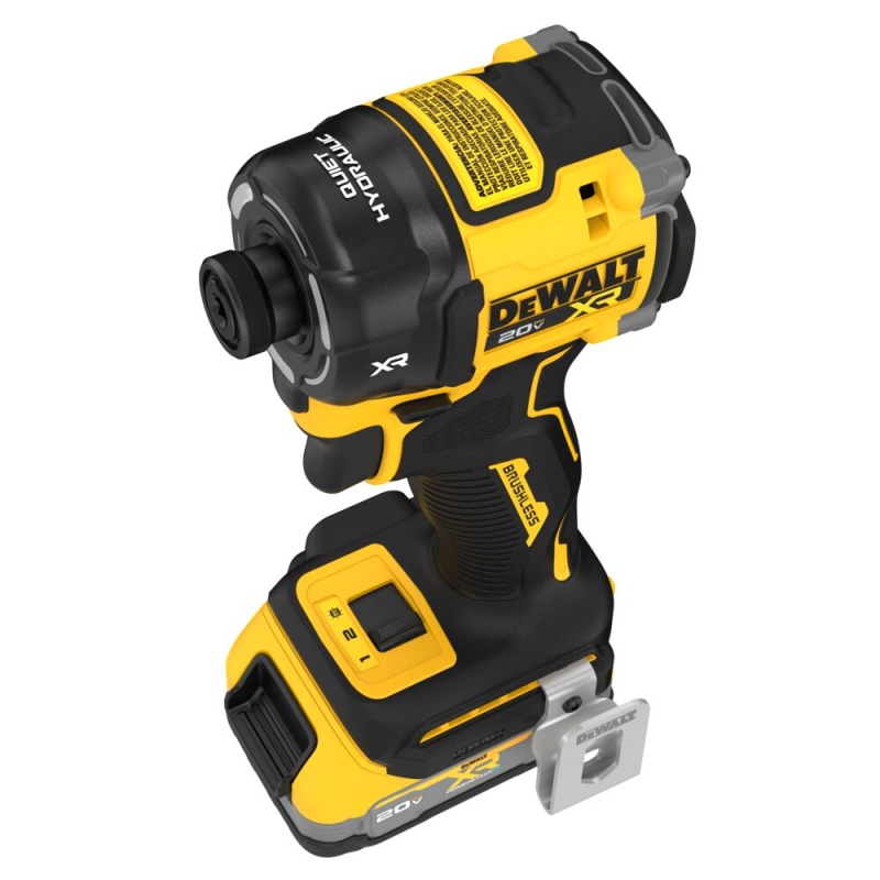 Dewalt DCF870E1 20V 1/4" MAX XR Brushless Quiet Hydraulic Impact Driver Kit - Image 7