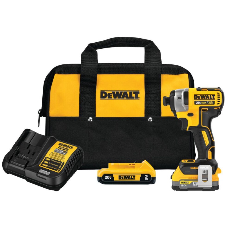 DeWALT DCF887D1E1 20V XR 1/4 Brushless Cordless Impact Driver Kit w/ 3 Speeds