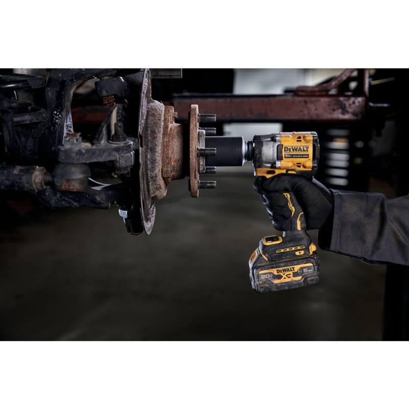 DeWALT DCF921B ATOMIC 20V MAX 1/2" Li-Ion Impact Wrench w/ Hog Ring - Bare Tool - Image 4