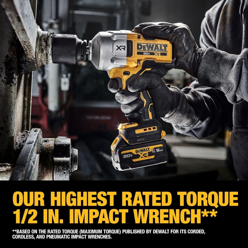 Dewalt DCF961GP1 20V 1/2" High Torque Impact Wrench Hog Ring Kit - Image 5