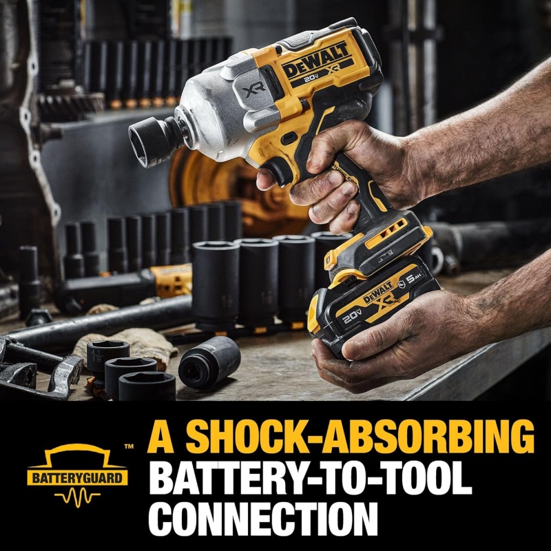 Dewalt DCF961GP1 20V 1/2" High Torque Impact Wrench Hog Ring Kit - Image 6