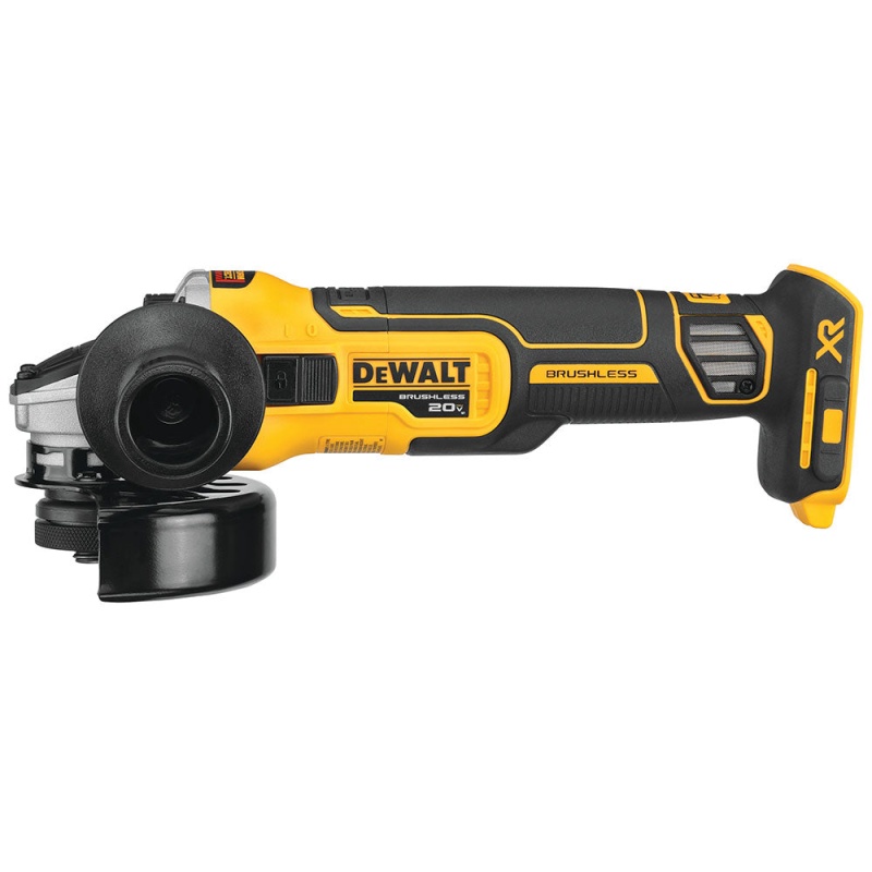 DeWALT DCG405B 20V MAX XR 4 5 Slide Switch Small Angle Grinder - Bare Tool