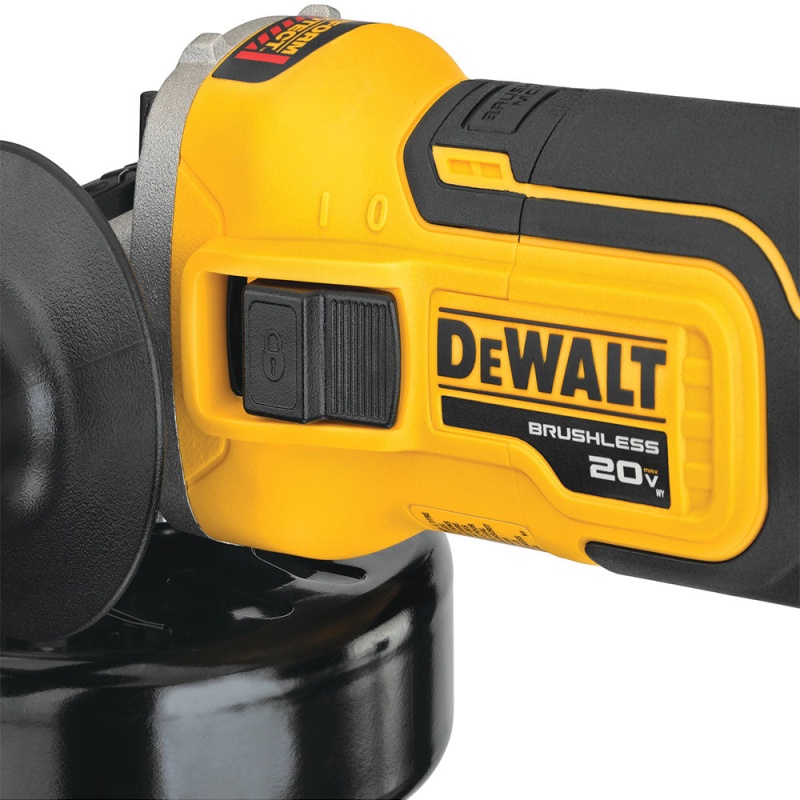 DeWALT DCG405B 20V MAX XR 4 5 Slide Switch Small Angle Grinder - Bare Tool - Image 3