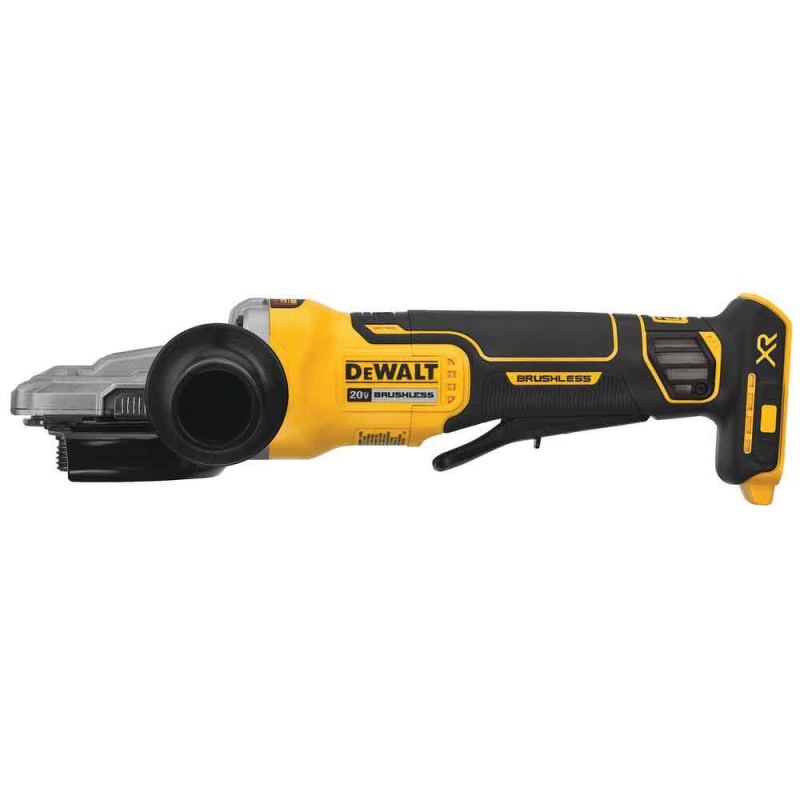 DeWALT DCG413FB 20V MAX XR 5" Flathead Paddle Switch Angle Grinder - Bare Tool - Image 2