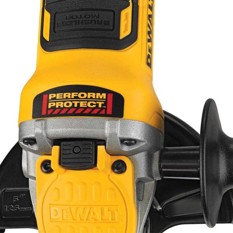 DeWALT DCG415B 20V XR 4-1/2" - 5" Brushless Paddle Angle Grinder - Bare Tool - Image 4