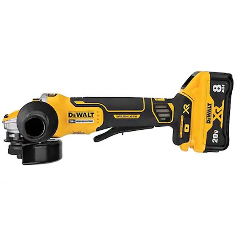 DeWALT DCG415W1 20V MAX XR 4-1/2" - 5" Cordless Switch Small Angle Grinder Kit - Image 2