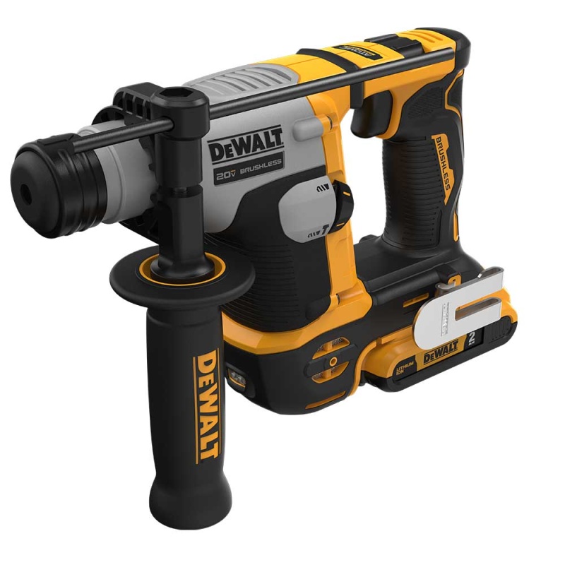 DeWALT DCH172D2 20V MAX ATOMIC 5/8" Brushless SDS PLUS Rotary Hammer Kit - Image 3