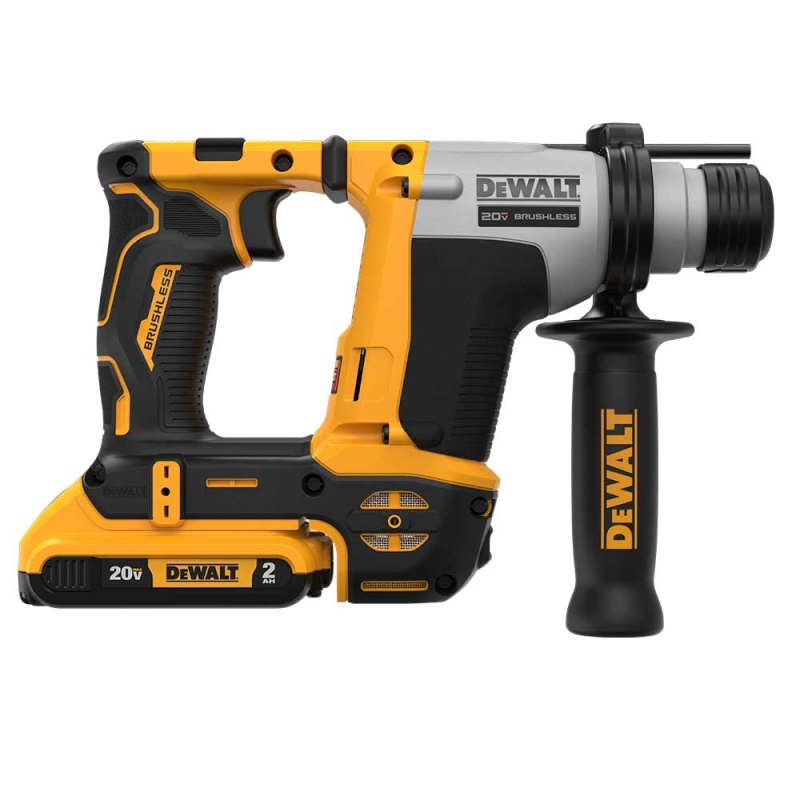 DeWALT DCH172D2 20V MAX ATOMIC 5/8" Brushless SDS PLUS Rotary Hammer Kit - Image 4