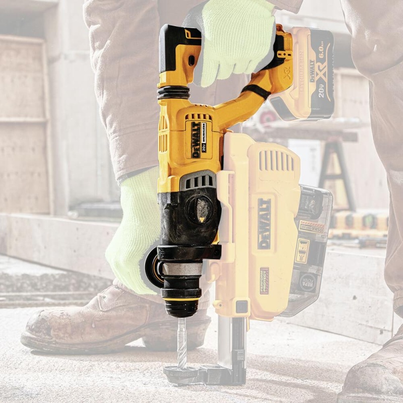 DeWALT DCH263B 20V 1-1/8 Inch SDS-Plus D-Handle Rotary Hammer, Bare Tool - Image 3