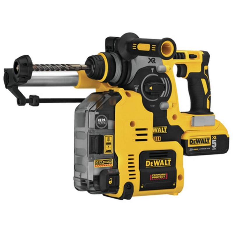 DeWALT DCH273P2DHO20V 1 Inch SDS-Plus Dust Extractor Rotary Hammer - Image 2