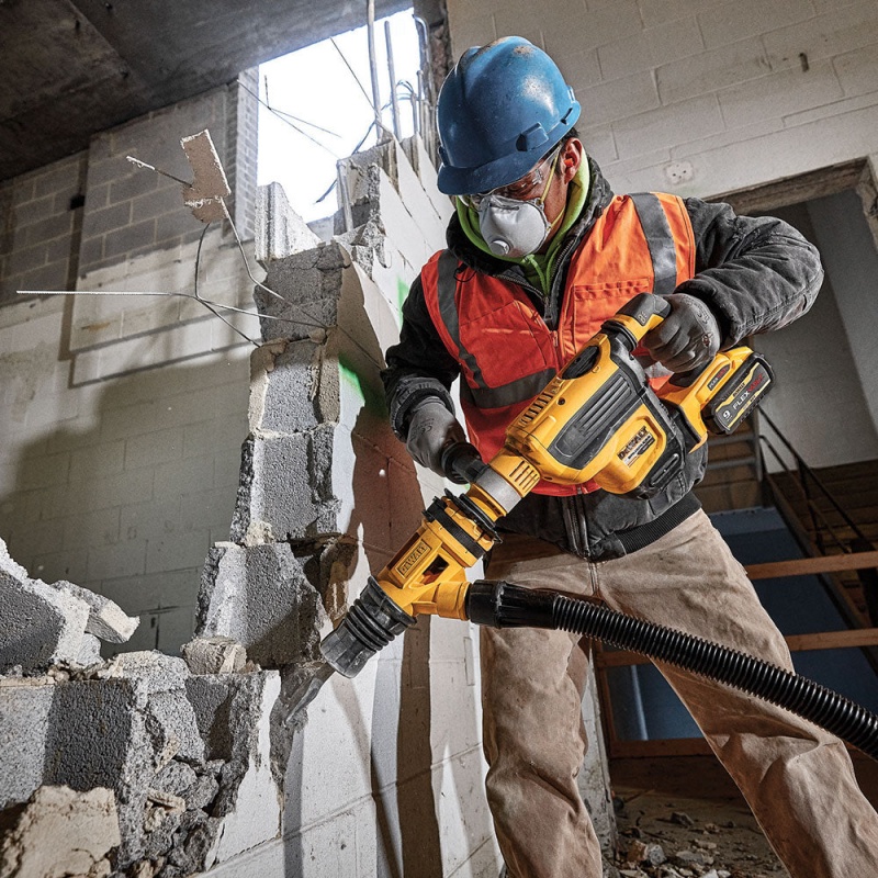 DeWALT DCH614B 60V 1-3/4" MAX FLEXVOLT Brushless Rotary Hammer - Bare Tool - Image 3