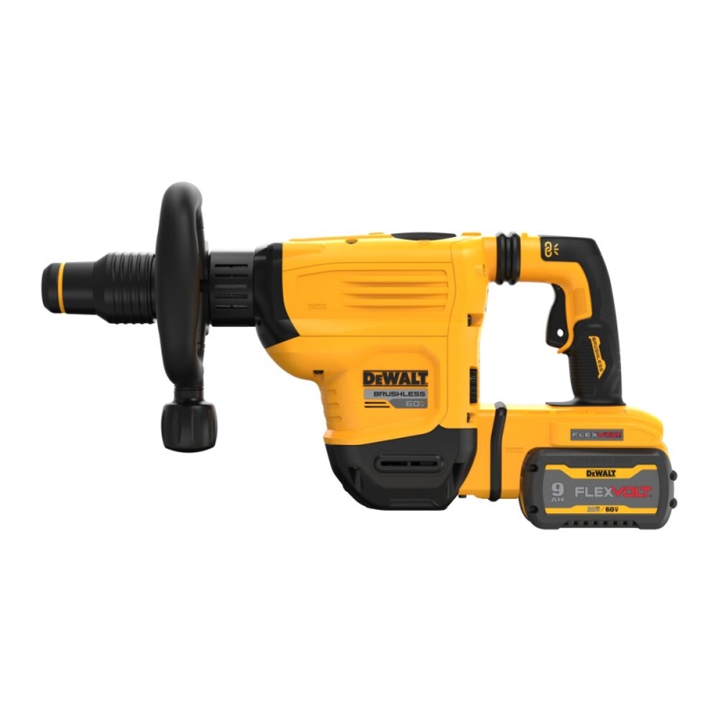 DeWALT DCH832X1 60V SDS MAX Cordless Lithium-Ion Chipping Hammer Kit - Image 3