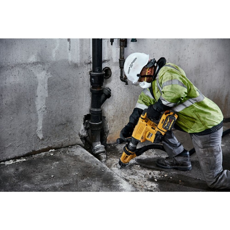 DeWALT DCH832X1 60V SDS MAX Cordless Lithium-Ion Chipping Hammer Kit - Image 8