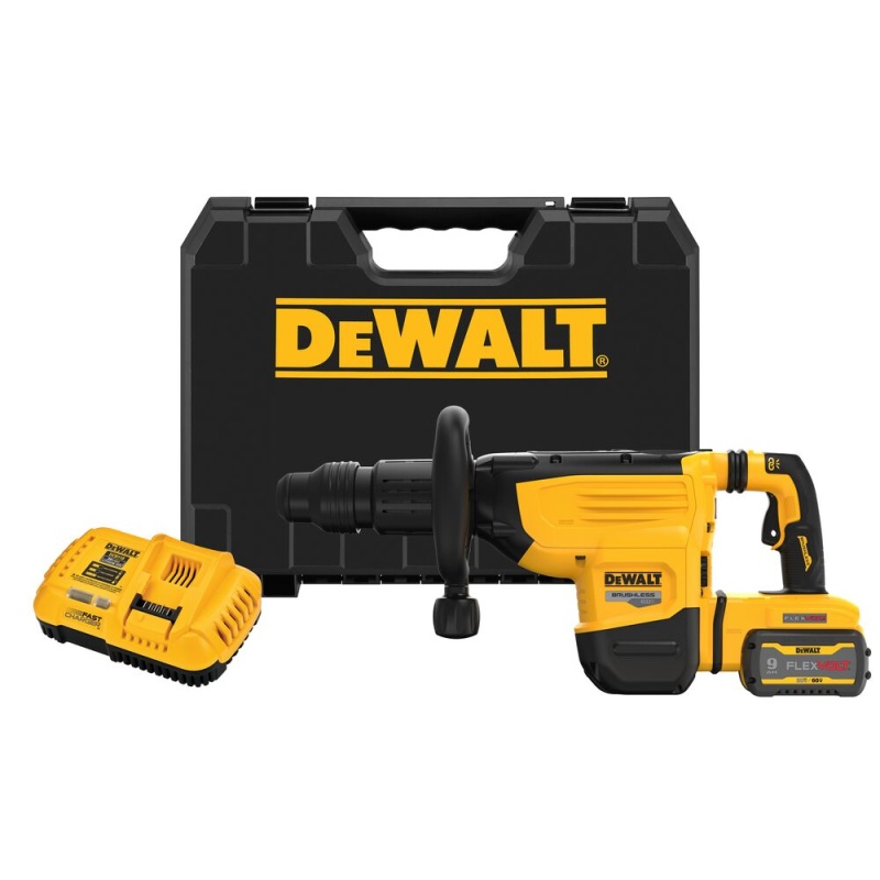 DeWALT DCH892X1 60V MAX 22 lb Cordless Li-Ion SDS MAX Chipping Hammer Kit