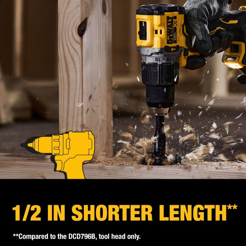 DeWALT DCK2050M2 20V MAX XR Cordless Hammer Drill / Impact Driver Combo Kit - Image 6