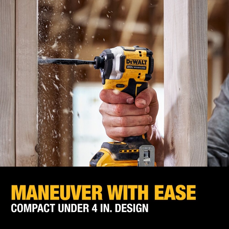 DeWALT DCK2050M2 20V MAX XR Cordless Hammer Drill / Impact Driver Combo Kit - Image 8