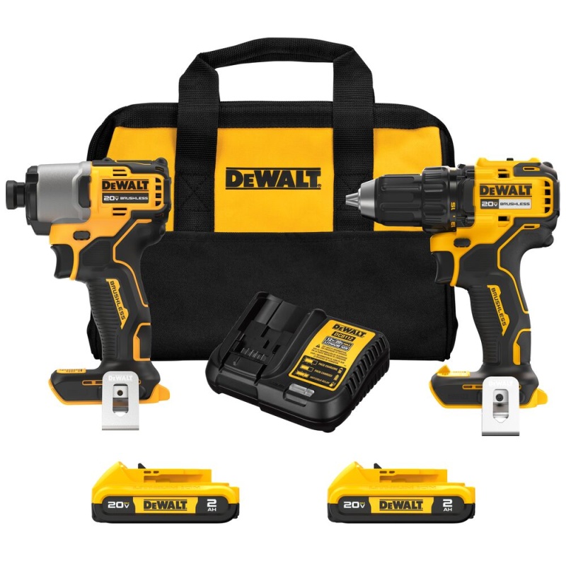 DeWALT DCK227D2 20V MAX Cordless Drill/Driver and Impact Driver Combo Kit