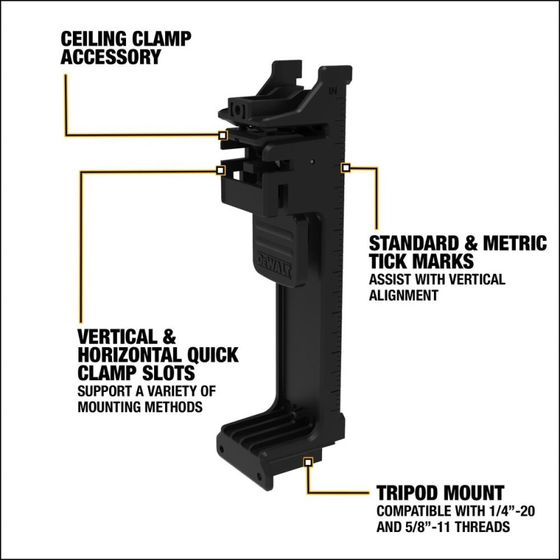 DeWALT DCLE34031B 20V MAX 3 x 360 Green Line Laser - Bare Tool - Image 4