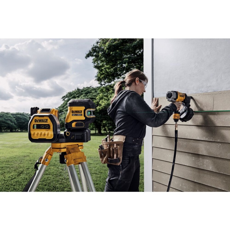 DeWALT DCLE34520G 20V MAX 5 Spot Green Line Laser Kit w/ Battery - Image 6